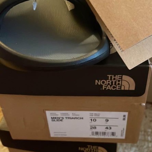 BRAND NEW men the north face triarch black slippers / sandals size US 10 11 12 - Picture 8 of 8
